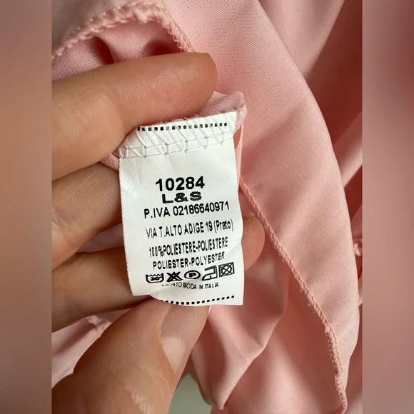 Pink Crochet Detail Dress - Picture 3 of 3